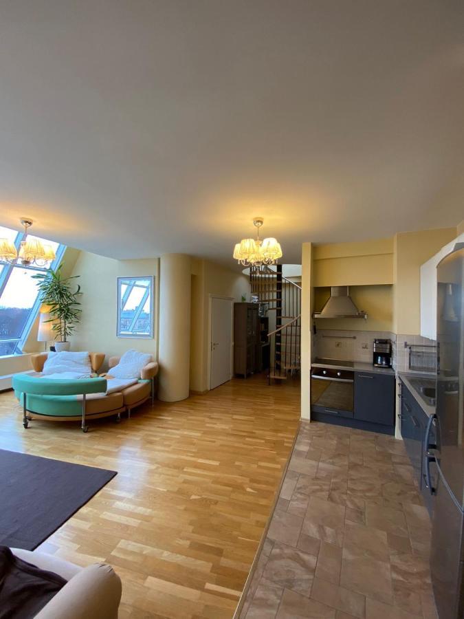 Riga Centre , Skyloft Apartment 178M2 Buitenkant foto